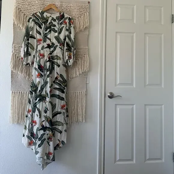 NWOT: PatBo Tropical High-Low Romper - Picture 9 of 9